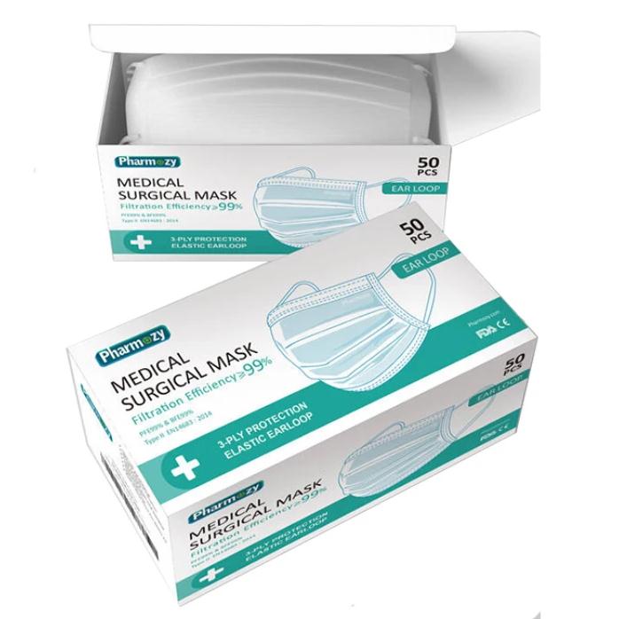 Pharmozy Disposable Medical Surgical Mask
